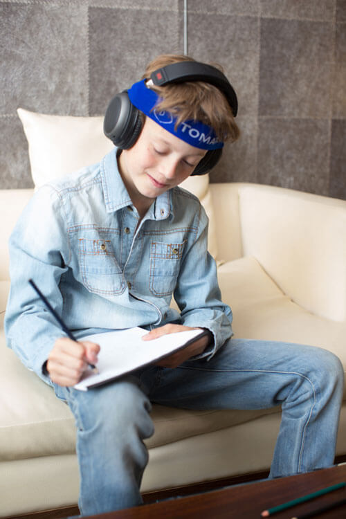 Children at school during a Tomatis® session